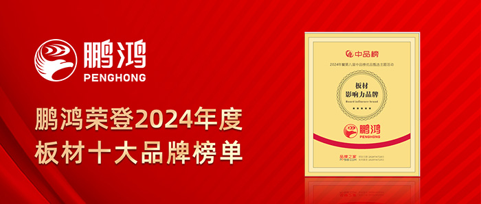 orange橘子平台荣登2024年度板材十大品牌榜单